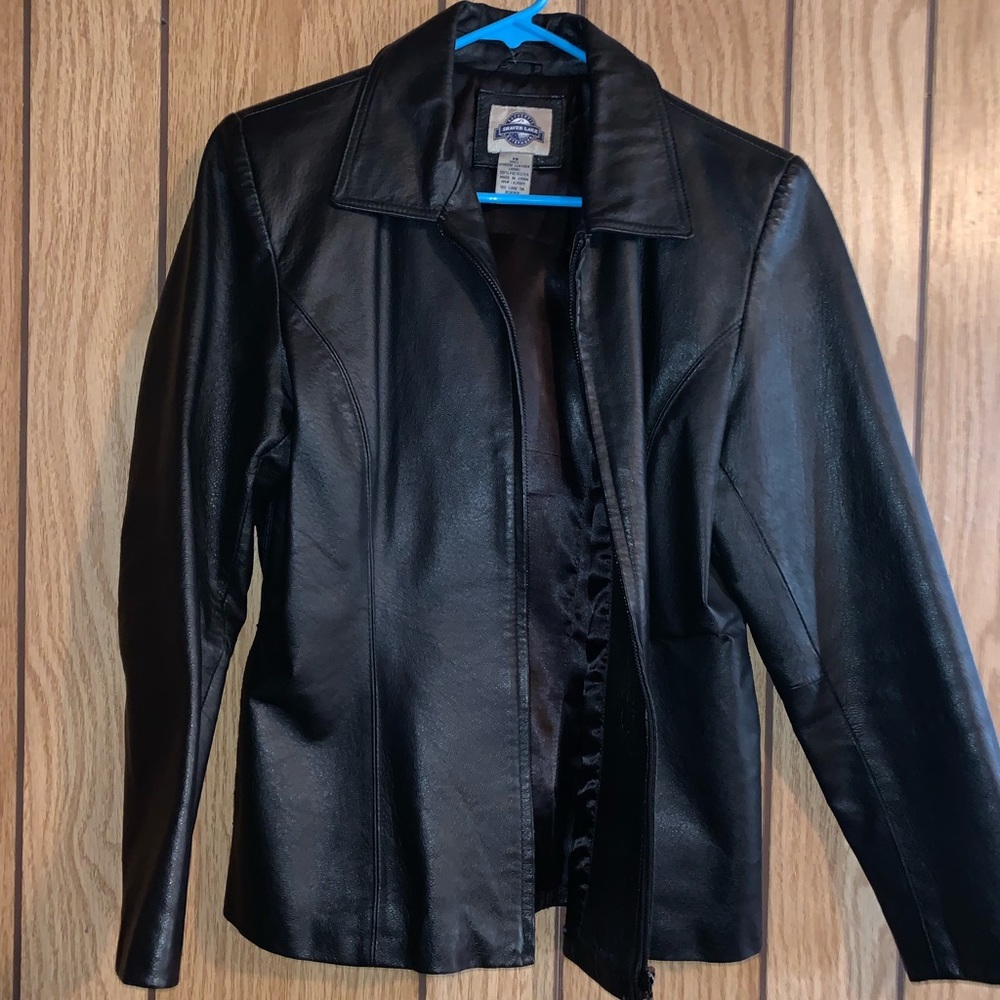 A shaver Lake, Genuine Leather Jacket